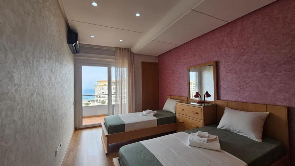 Malabata Sea View Scandi Style & HomeCinema Apartment in Tangier