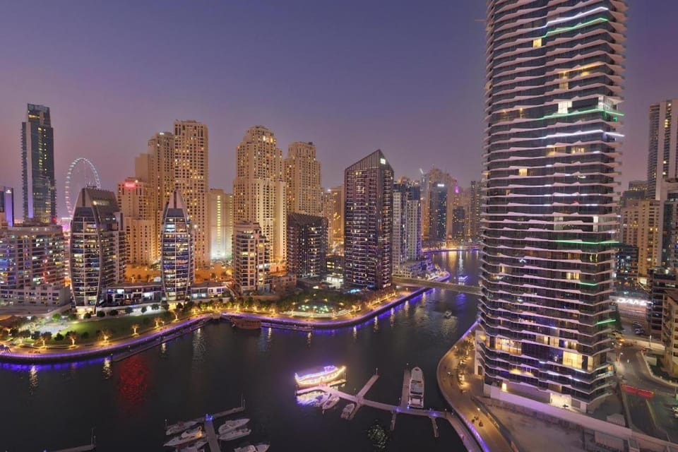 Night, City view