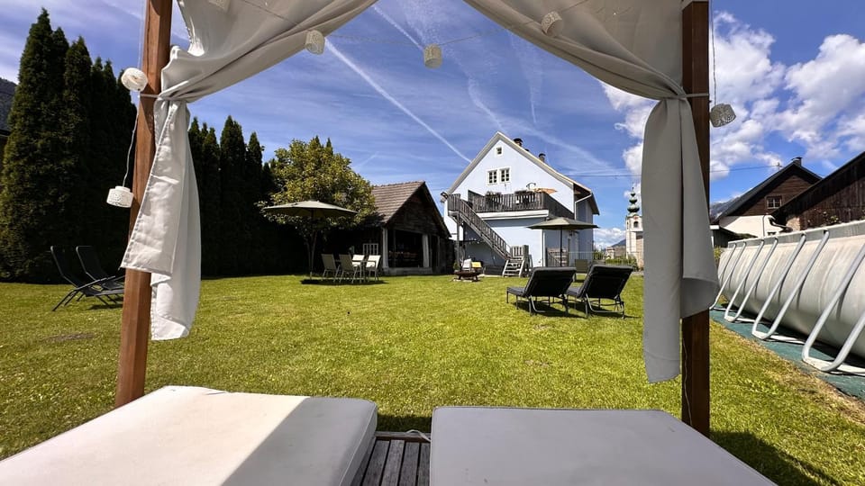 Natural landscape, Garden, Garden view