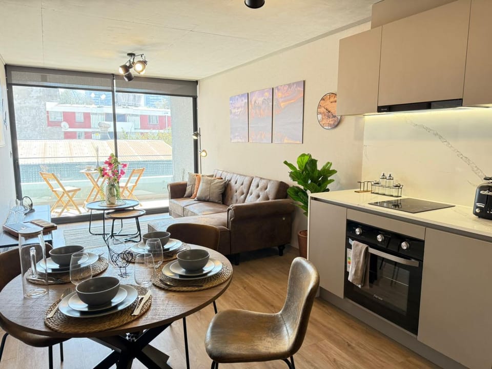 HOM I En Providencia 1D1B 2PAX Metro Santa Isabel GB 103 Apartment in Providencia