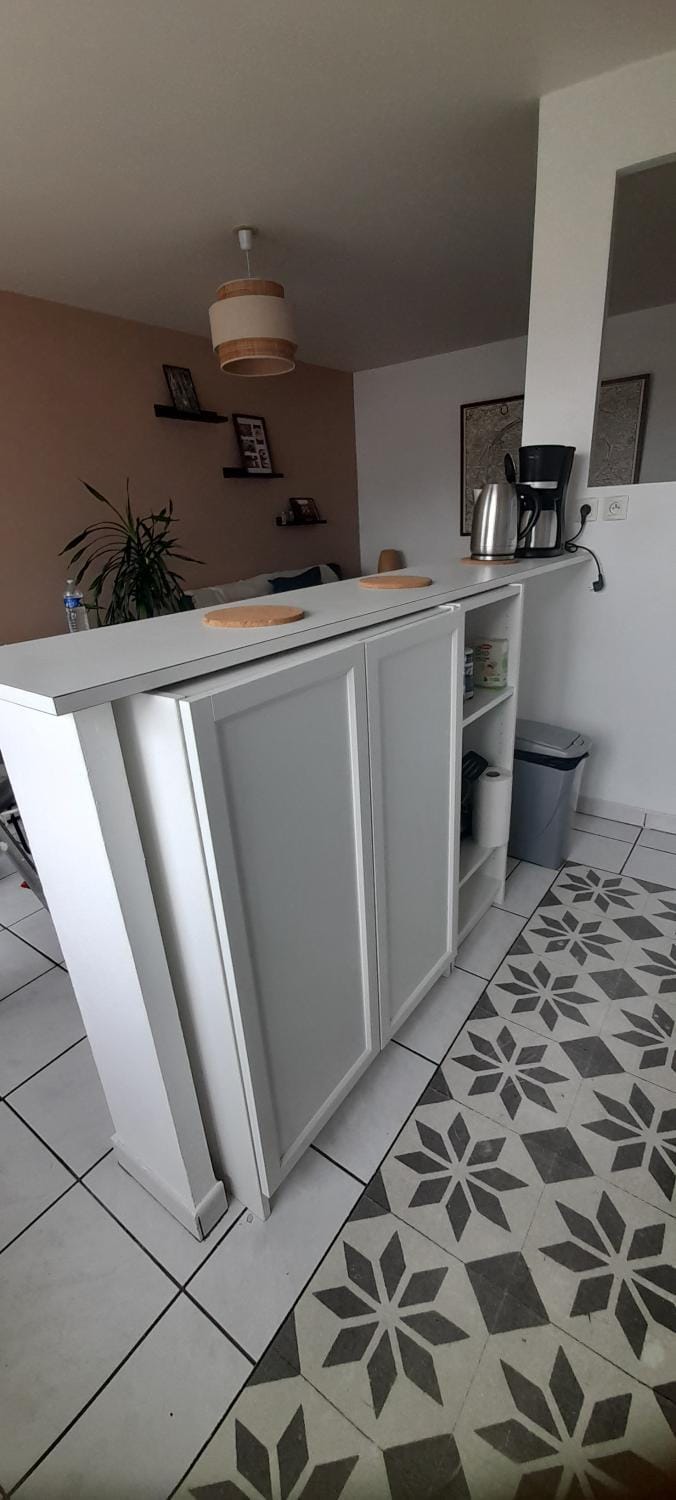 Appartement entier 2 chambres dans résidence très calme Apartment in Rennes