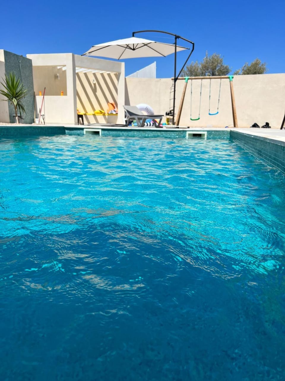 Patio, Patio, Pool view, Swimming pool, Swimming pool, sunbed