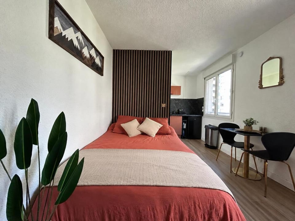 Studio neuf et lumineux proche gare & centre Apartment in Grenoble