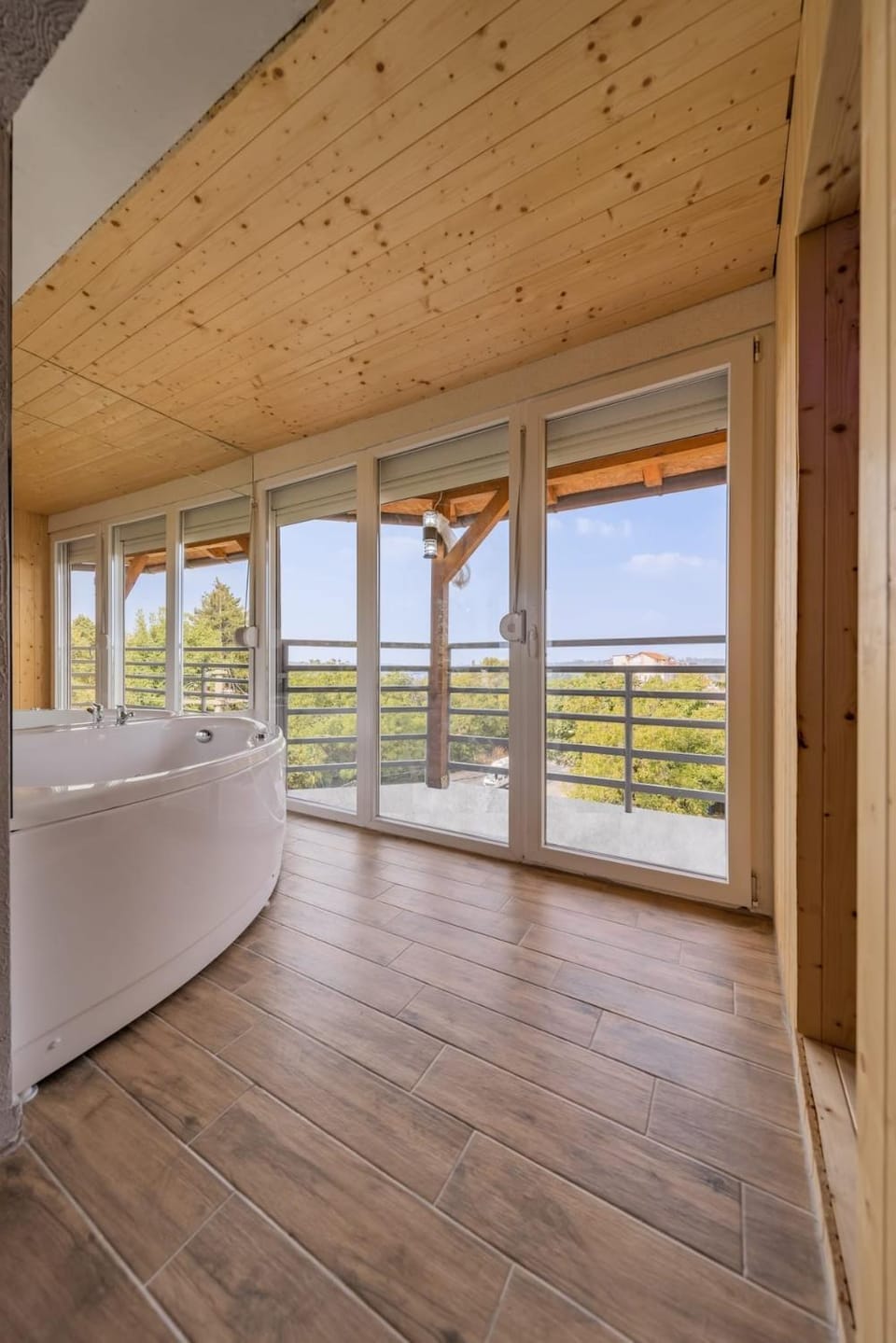 Bed, Natural landscape, View (from property/room), Balcony/Terrace, Photo of the whole room, Bedroom