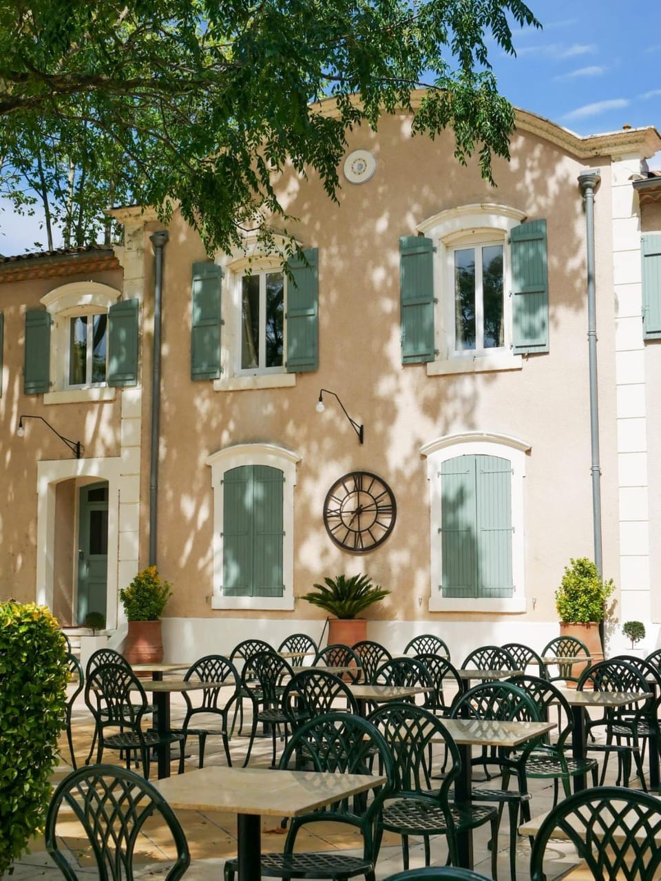 Property building, Patio