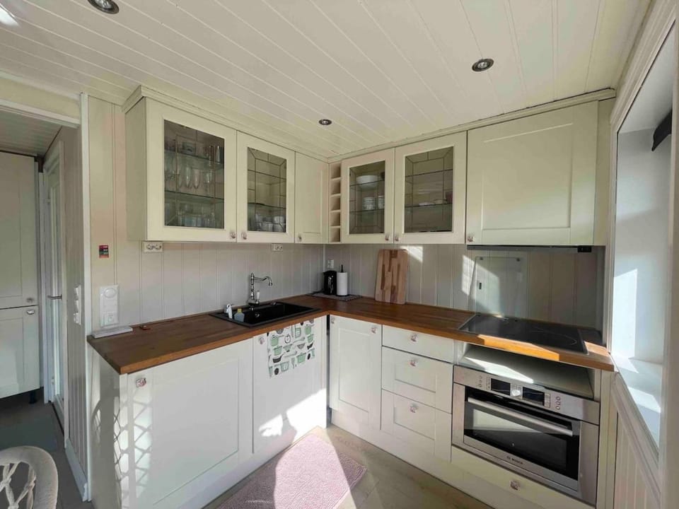 Kitchen or kitchenette, dishwasher, oven, stove