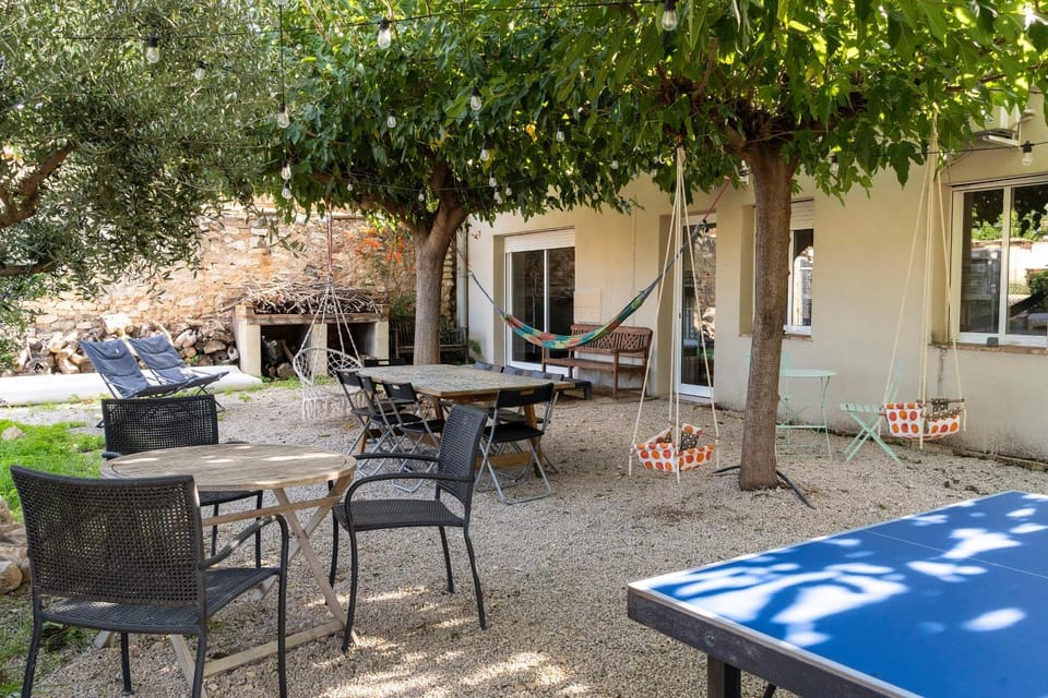 Patio, Garden view