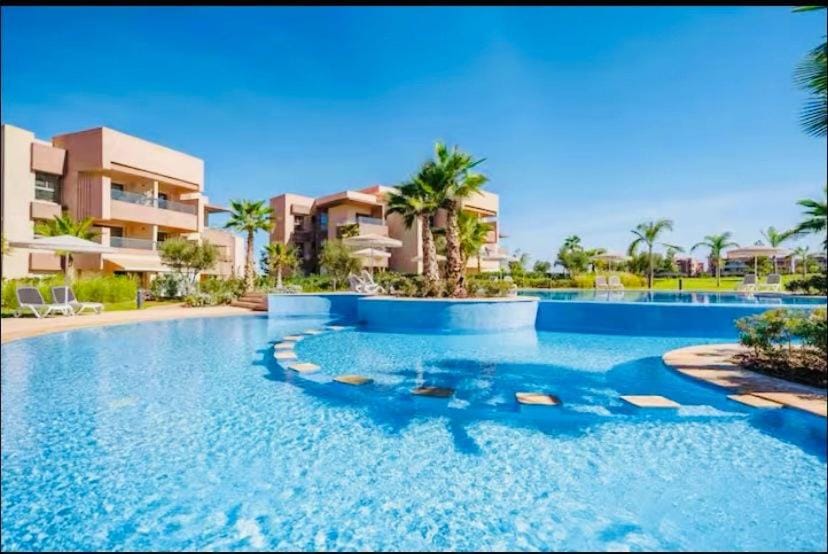 Appartement Prestigia Saphir Vue Piscine 3 Chambres Apartment in Marrakesh