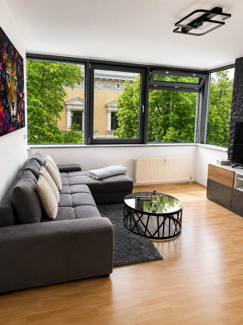 Smartes Panorama City Apartment - Top Location! Apartment in Halle Saale