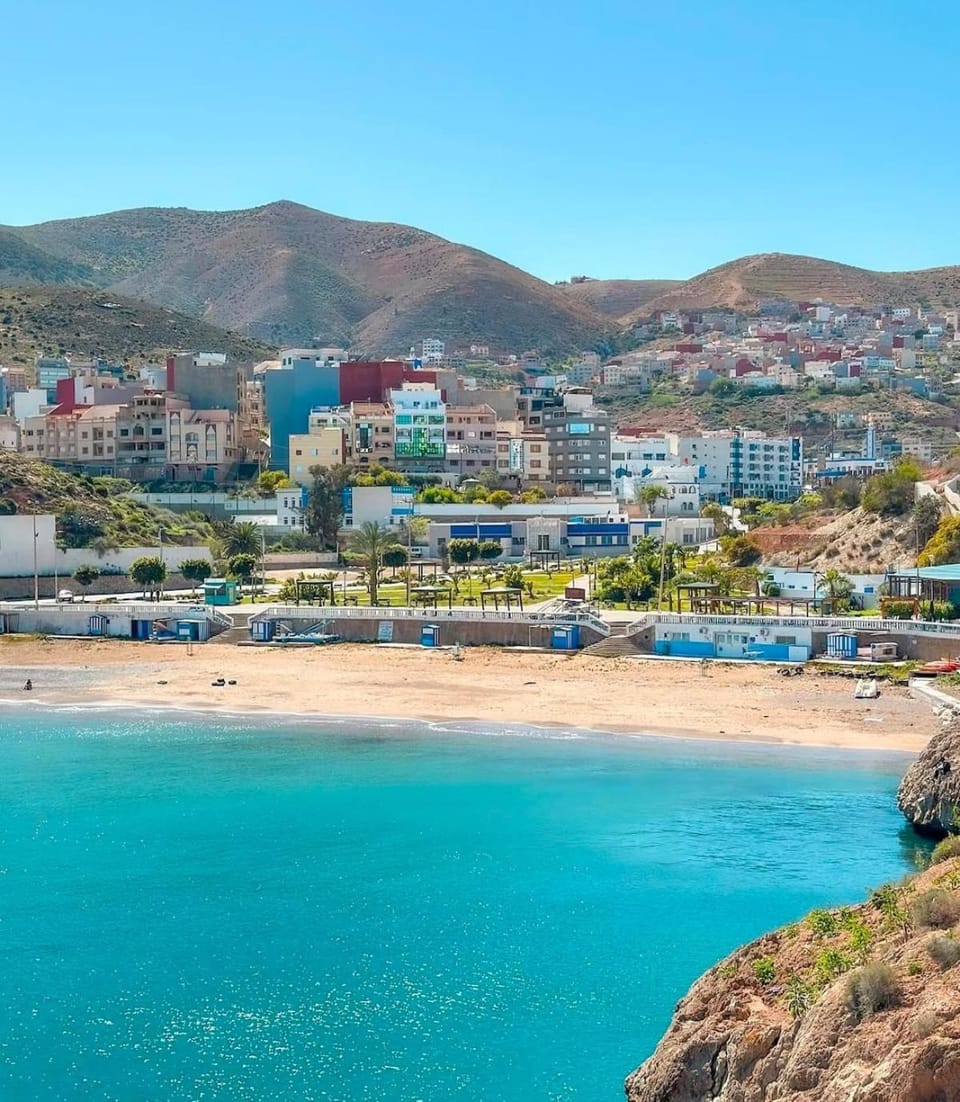 Beach, City view, Sea view