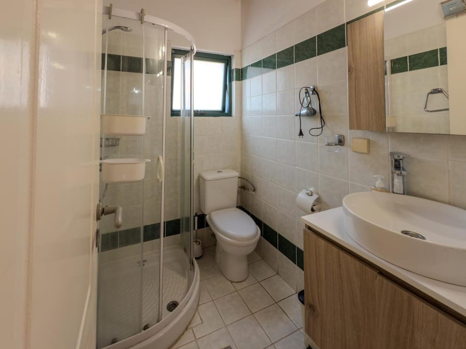 Bathroom, Living room