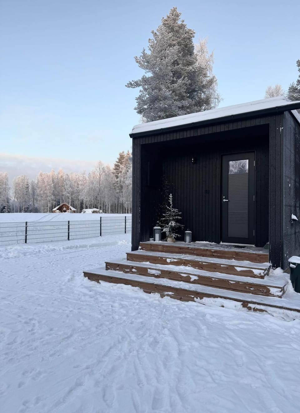 Property building, Winter