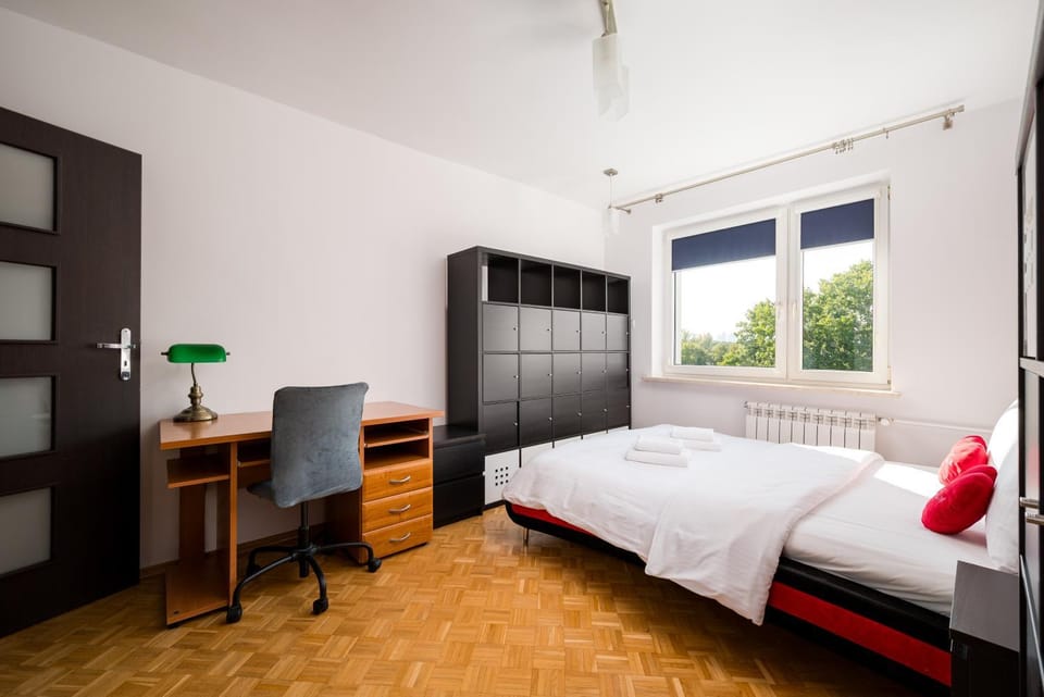 Bed, Photo of the whole room, Bedroom, wardrobe