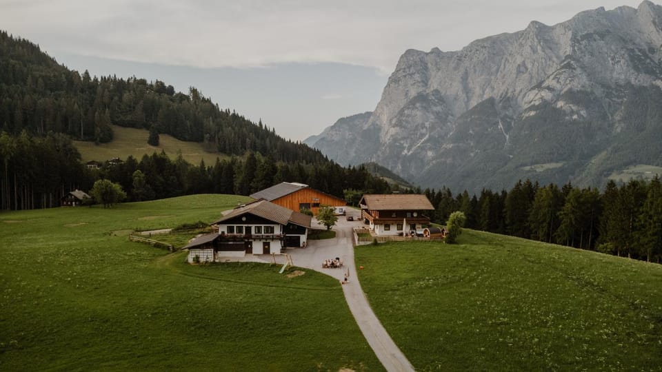 Property building, Natural landscape, Mountain view