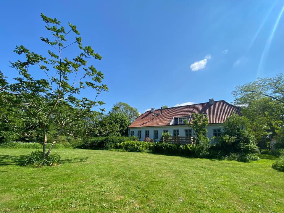 Evening entertainment, Garden view