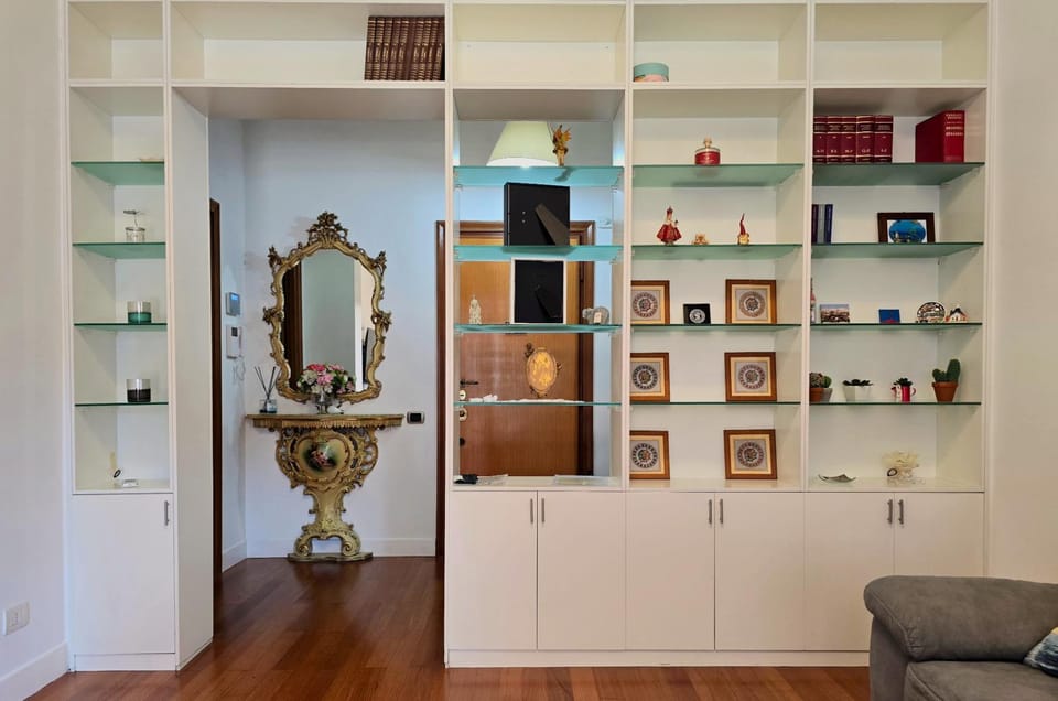 Library, wardrobe