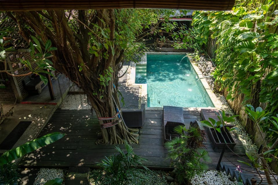 Natural landscape, Pool view, Swimming pool