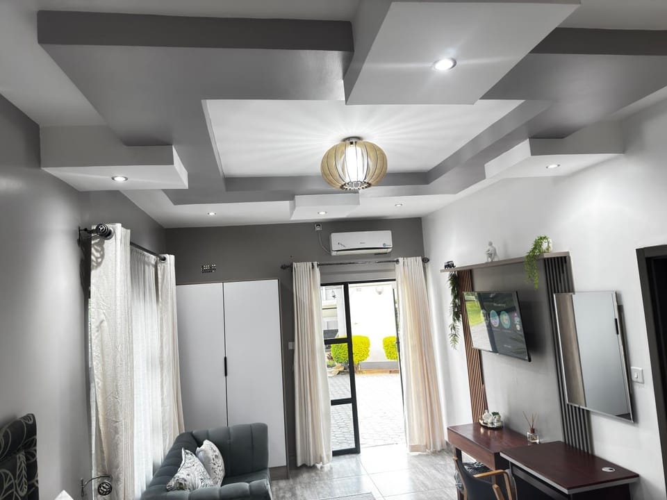 TV and multimedia, Kitchen or kitchenette, Seating area, Swimming pool, wardrobe, air conditioner