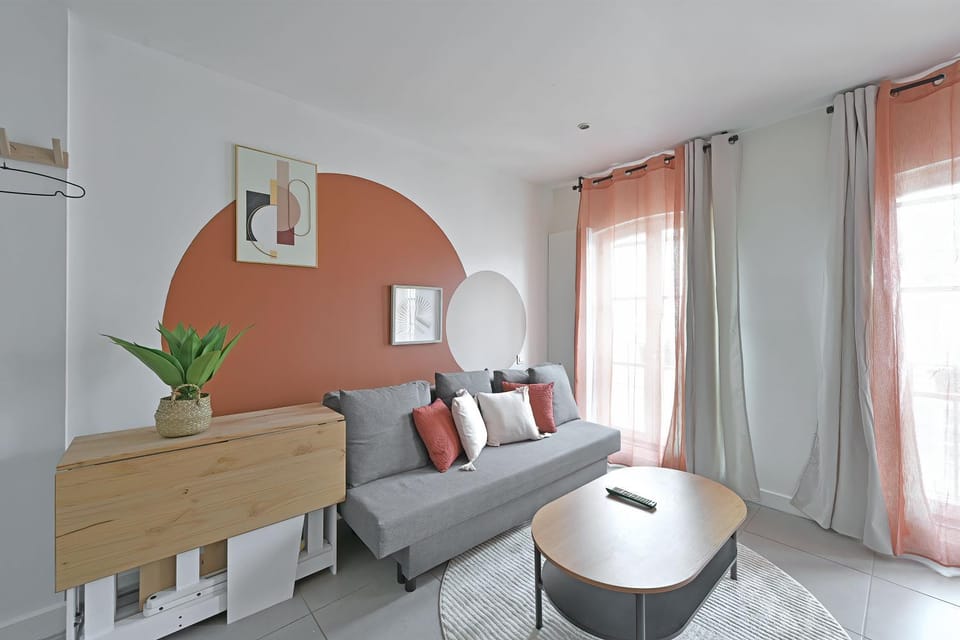Living room, air conditioner