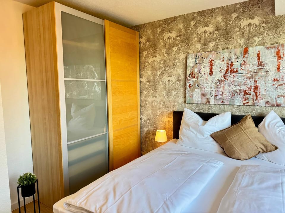 Bed, Bedroom, wardrobe