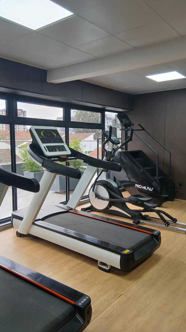 newly furnished three bedroom apartment with swimming pool fully equipped gym children playground ample parking space and unbeatable scenic city views Apartment in Nairobi County