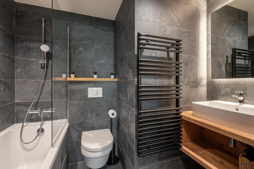 Shower, Toilet, Bathroom, Bath, towels