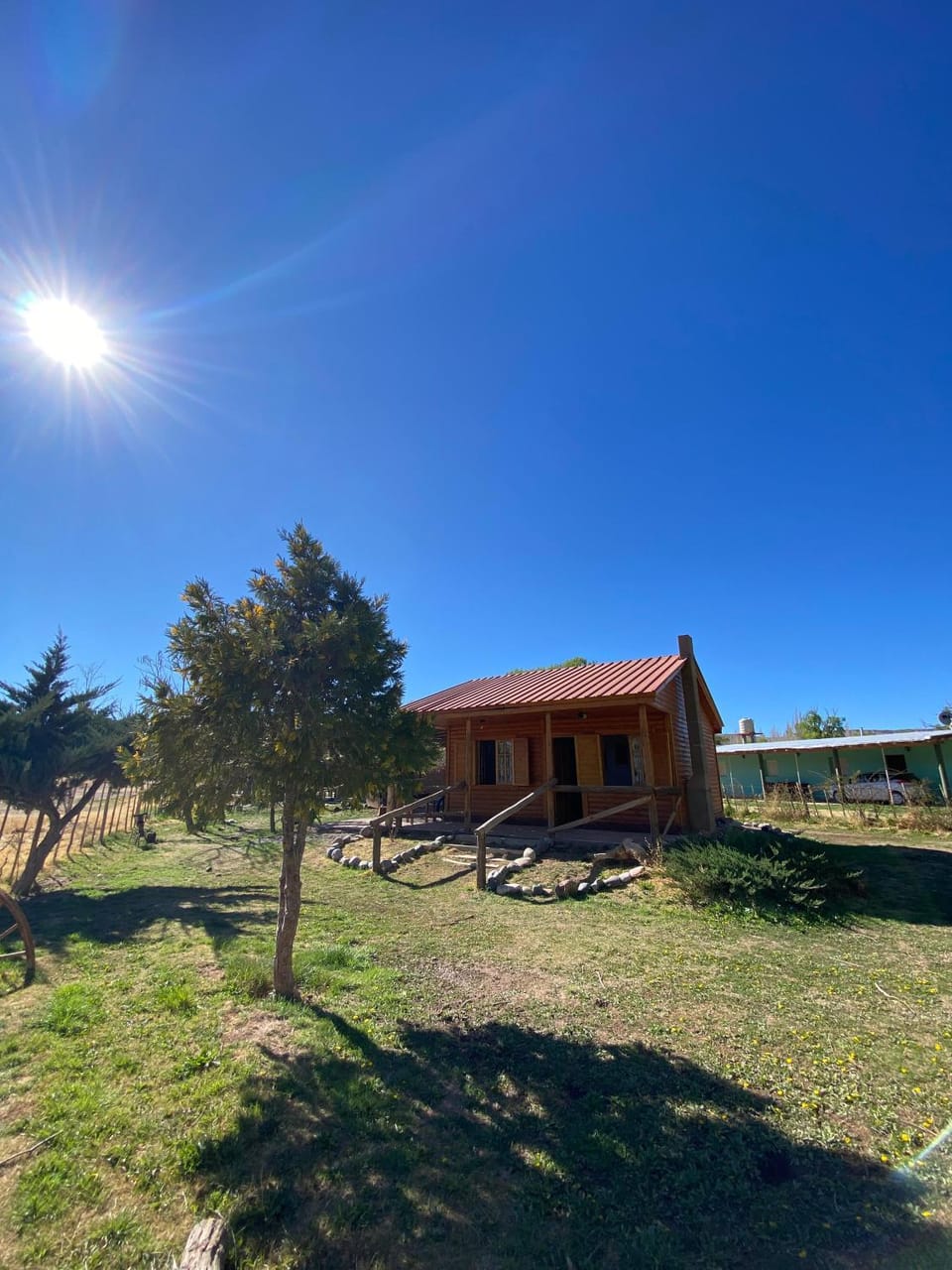 Property building, Garden view