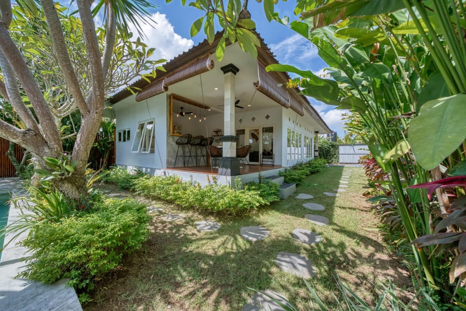 Property building, Garden view