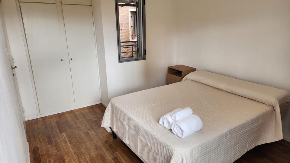 Bed, Photo of the whole room, Bedroom, towels, wardrobe