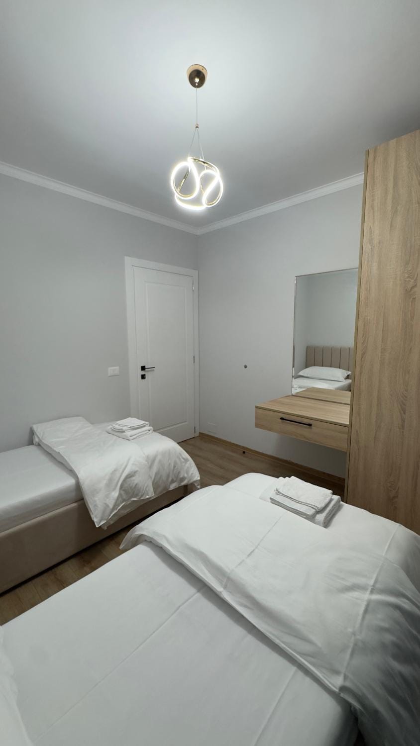 Bed, Photo of the whole room, Bedroom, wardrobe