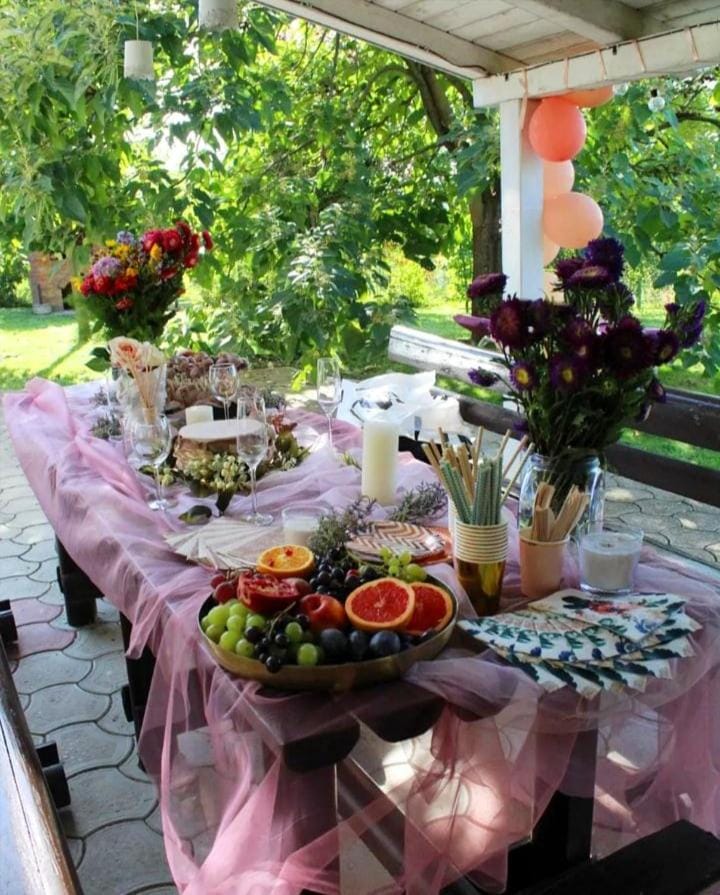 Garden, Food and drinks, Garden view