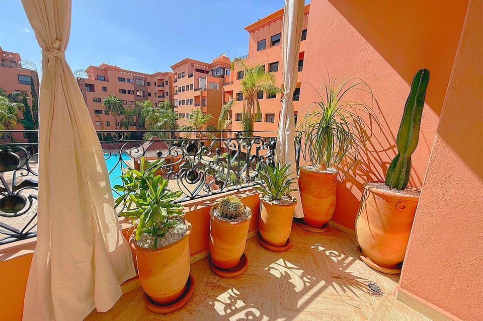 Balcony/Terrace, Pool view