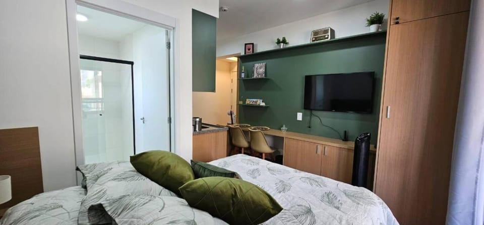 Aconchego no metrô Brooklin! Apartment in Sao Paulo City