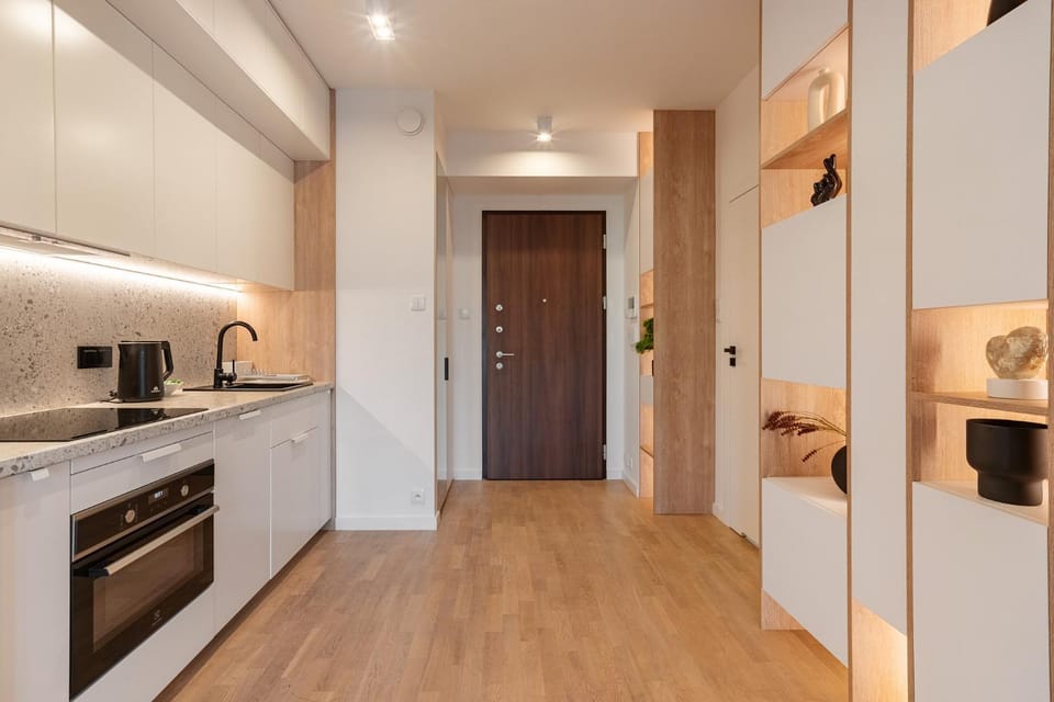 microwave, oven, stove, kitchen