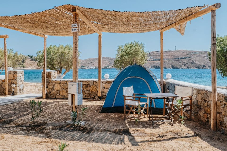 Coralli Camping Luxury tent in Milos