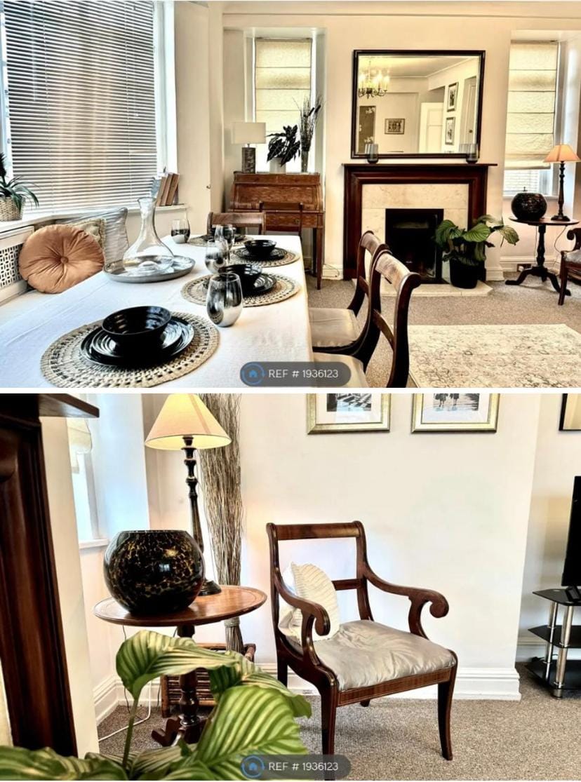 Living room, Dining area