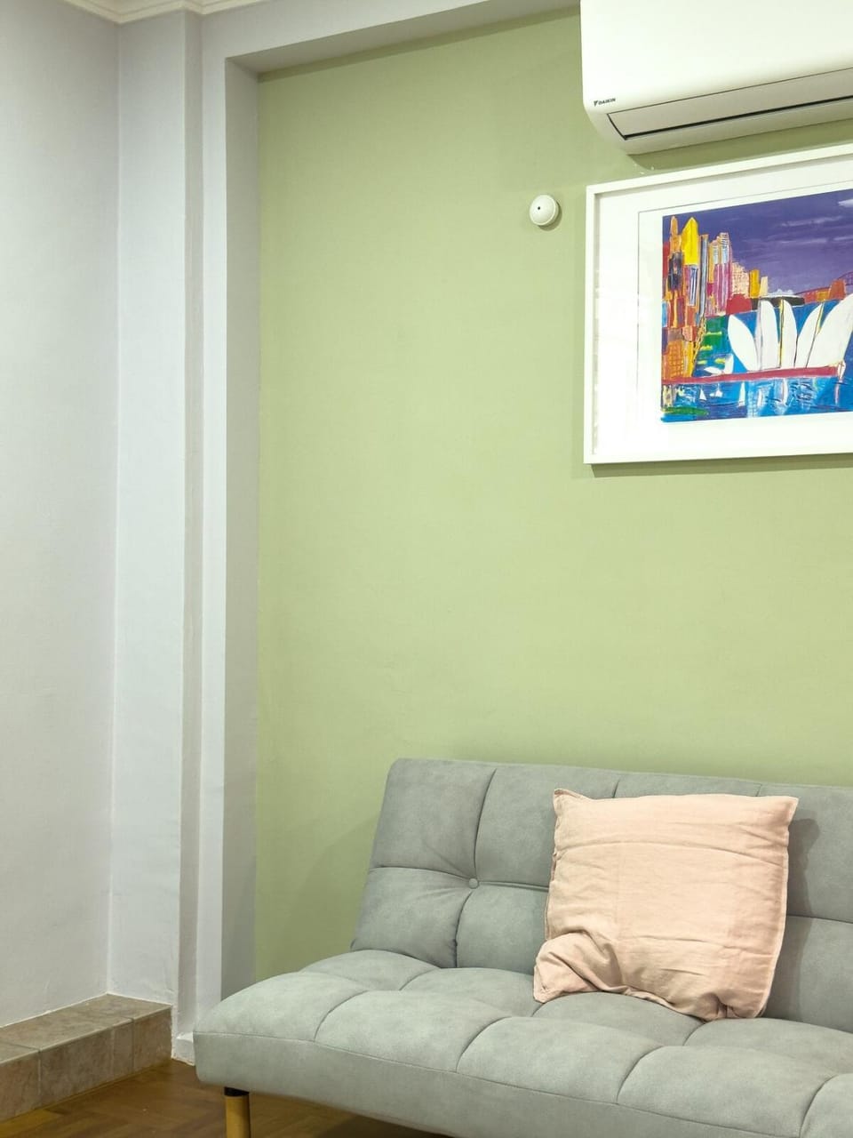 Bedroom, air conditioner