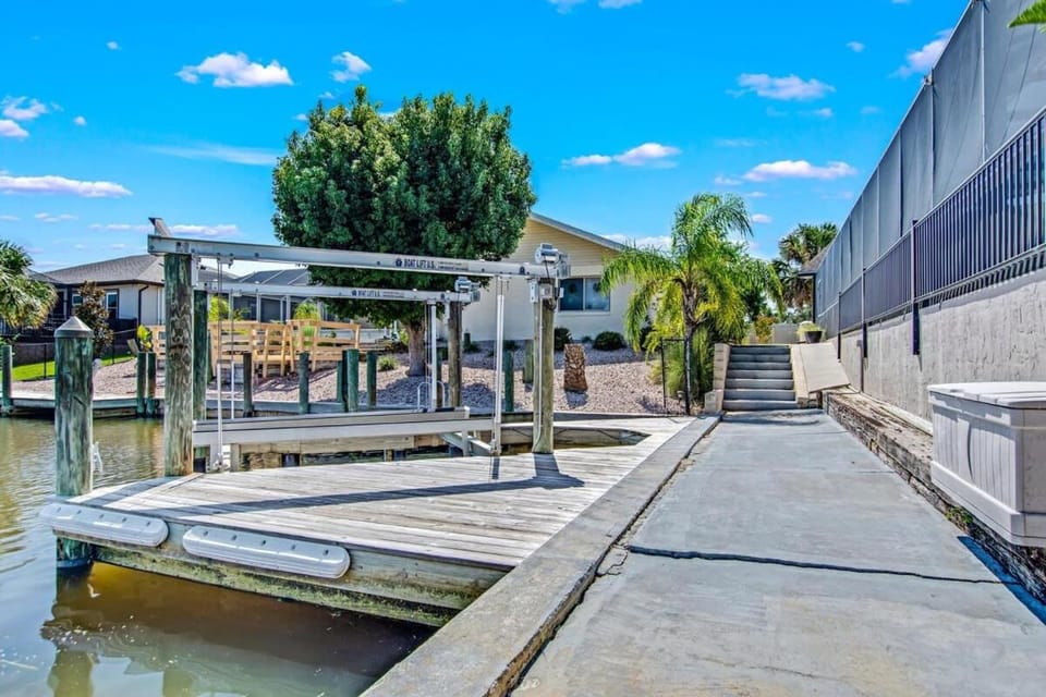 Saltwater Canal Home with Heated Pool House in Palm Coast
