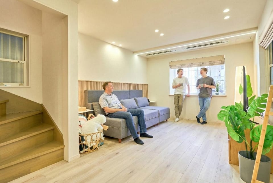 People, Living room, Seating area