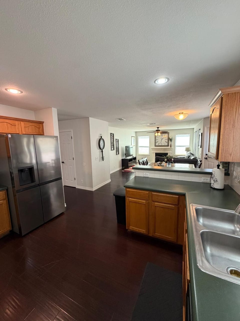 Kitchen or kitchenette, dishwasher, oven, stove, toaster