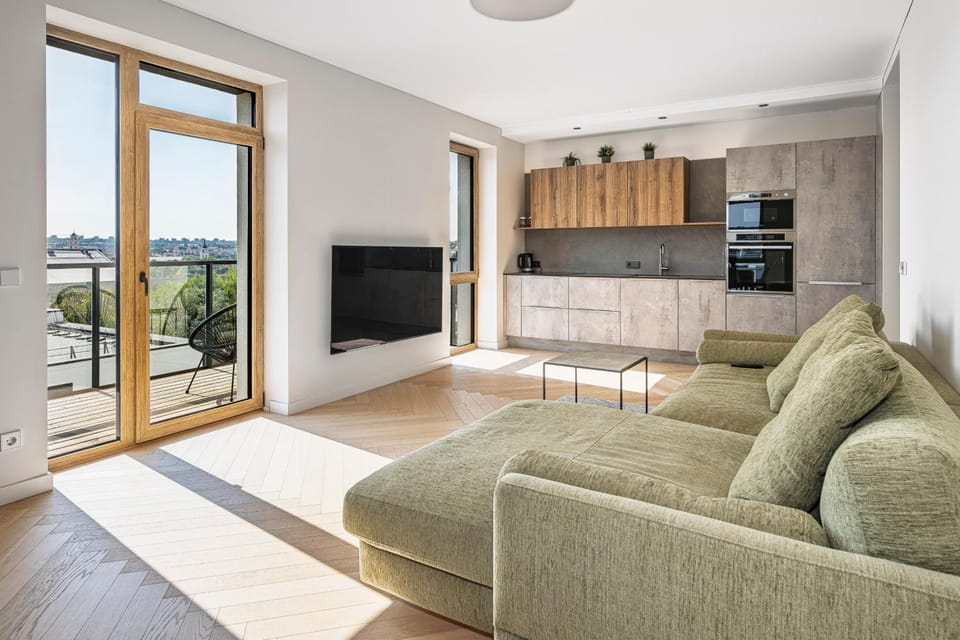 Modern city center apartment Apartment in Vilnius County, Lithuania