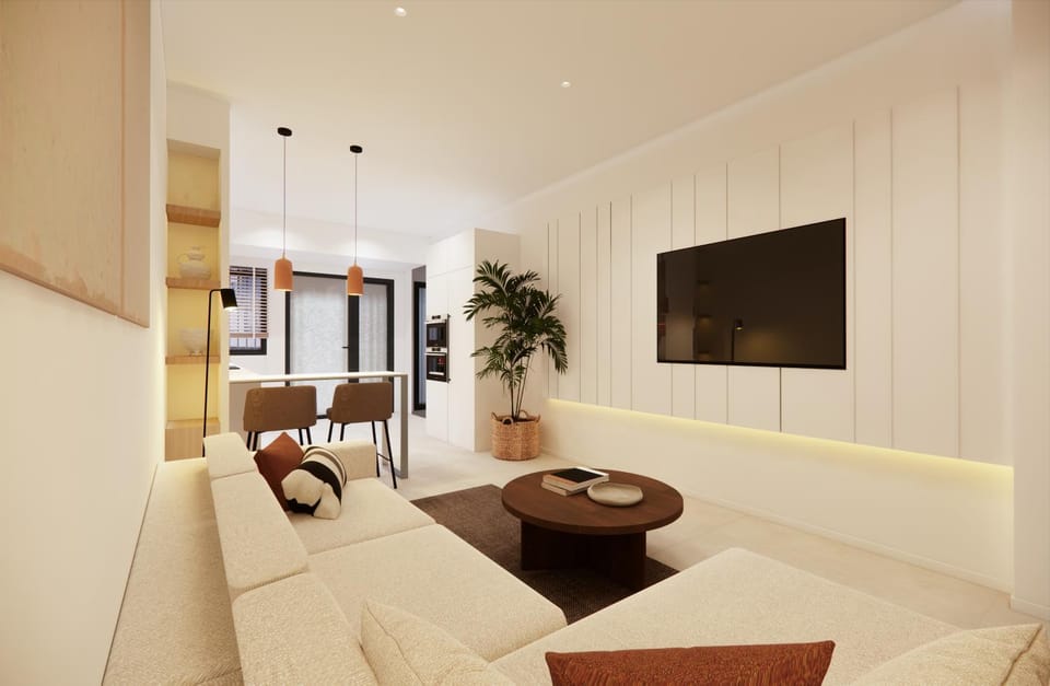 TV and multimedia, Living room, Seating area, Evening entertainment