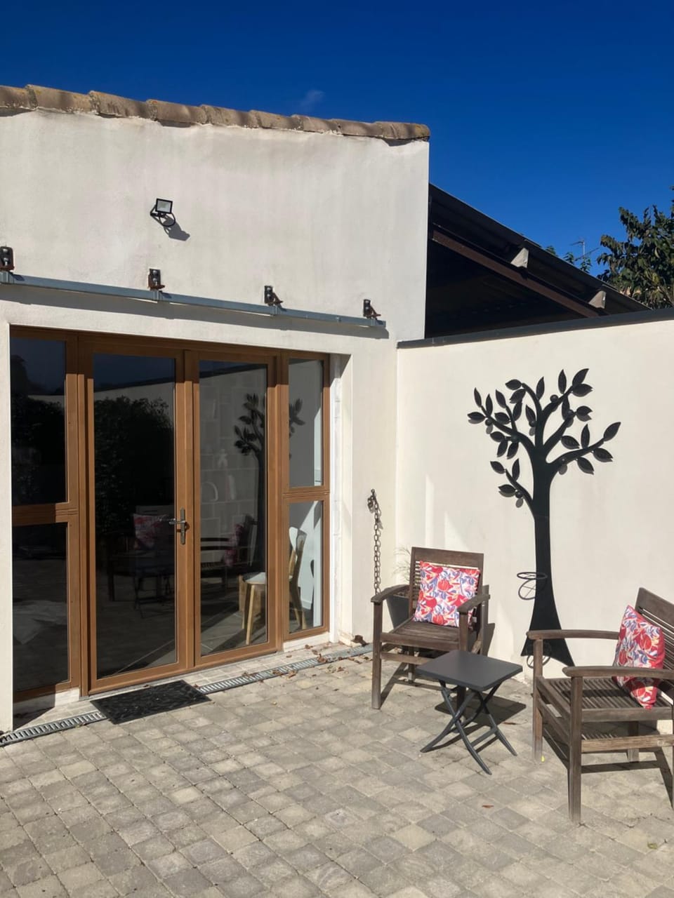 Property building, Patio