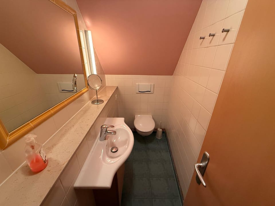 Toilet, Bathroom, towels