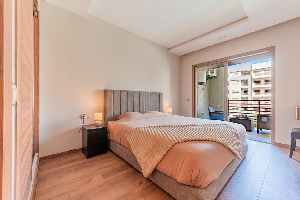L'Horizon - 1 BR - Pool & Terrace Apartment in Casablanca-Settat