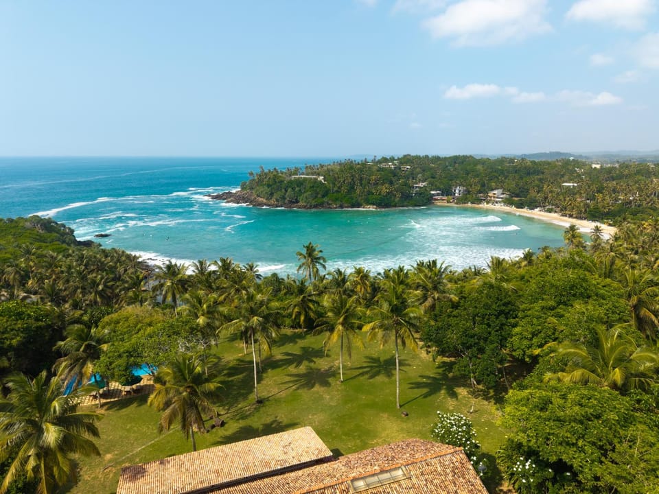 Bird's eye view, Garden, Sea view