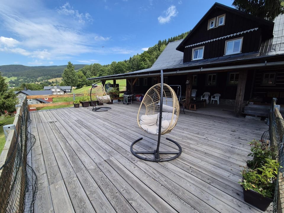 Property building, Natural landscape, View (from property/room), Balcony/Terrace, Mountain view