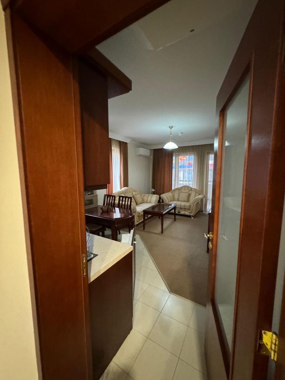 Living room, Seating area, Dining area