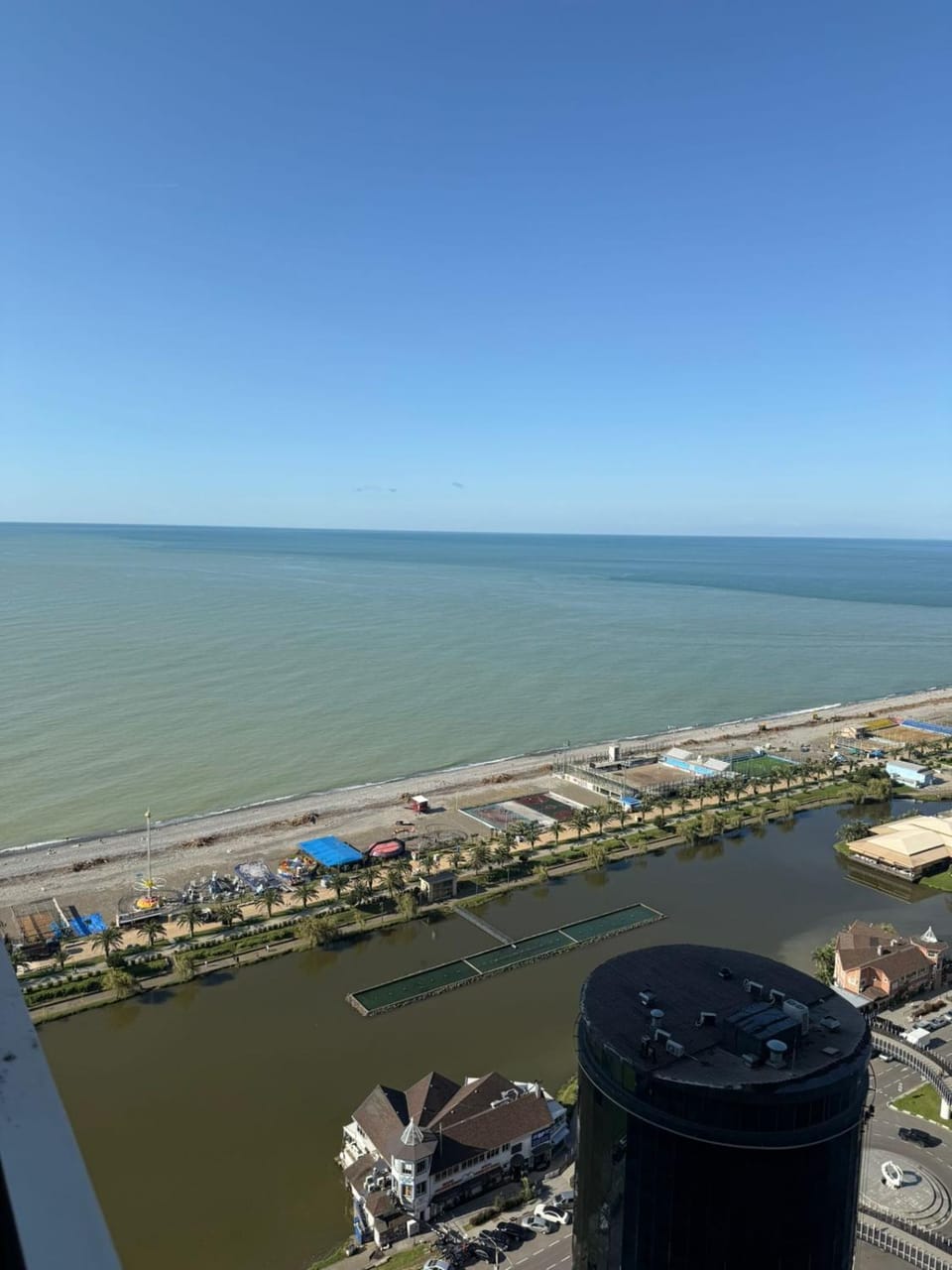 Nearby landmark, Day, Natural landscape, Bird's eye view, Beach, City view, Sea view