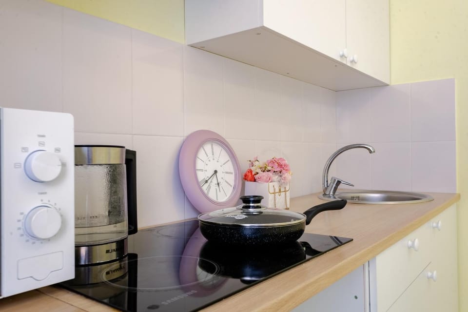 Coffee/tea facilities, Kitchen or kitchenette, minibar, stove, toaster